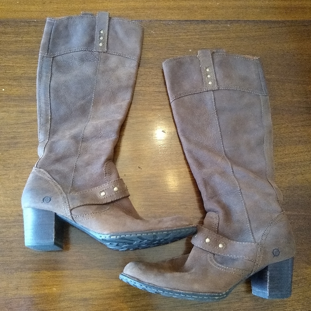 Born Knee High Leather Boots